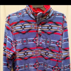 Southern marsh Aztec print fleece